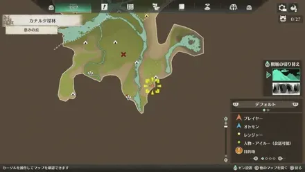 宝箱22のマップ