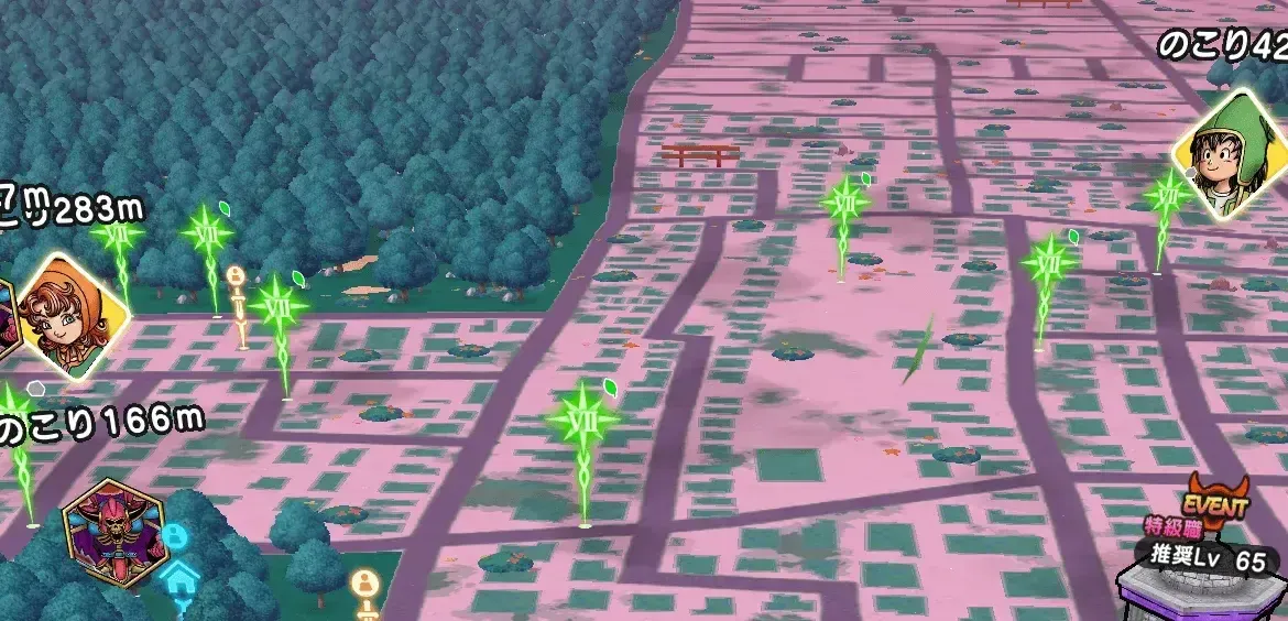 キャラのスポット