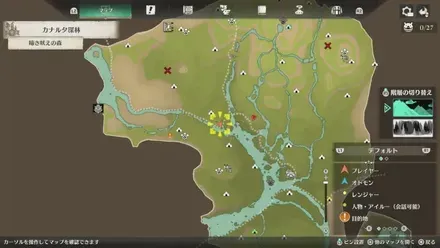 宝箱26のマップ