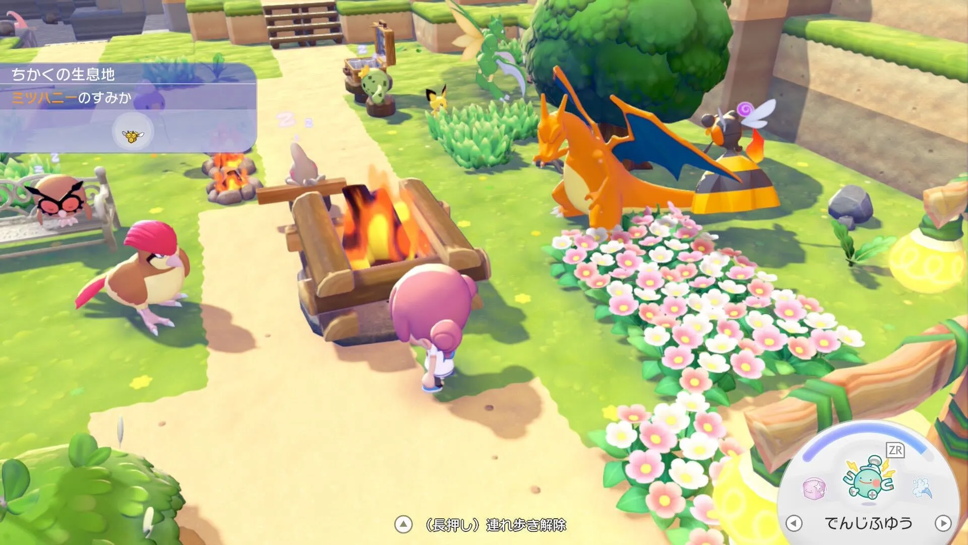 キャンプファイヤー