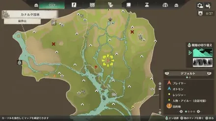 宝箱27のマップ