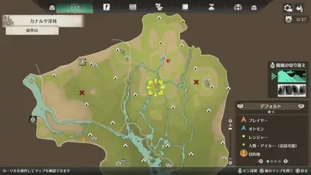 宝箱30のマップ