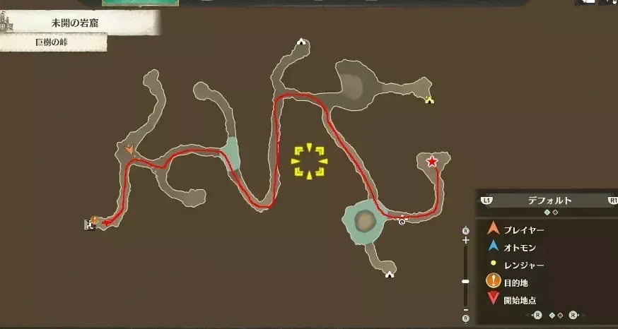 ゲリョスの位置