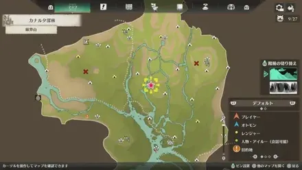 プーギー35のマップ