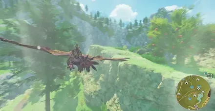 気流に乗ってる状態