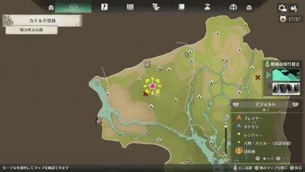 プーギー43のマップ