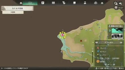 プーギー44のマップ