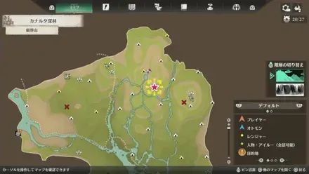 プーギー46のマップ