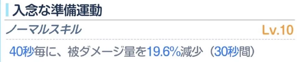 水着カンナノーマルスキル