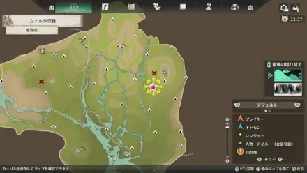 プーギー48のマップ