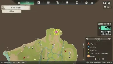 プーギー50のマップ