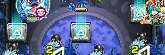 弱点パネルを踏んで火力をアップさせる