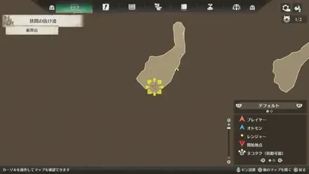 宝箱42のマップ