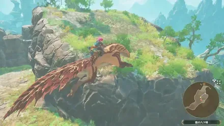 龍の八ツ峰を探索して奥へ進む