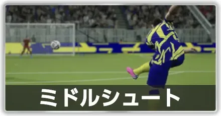 ミドルシュート