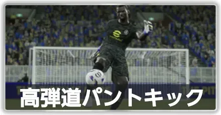 高弾道パントキック