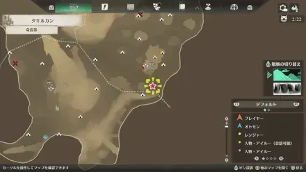 プーギー62のマップ