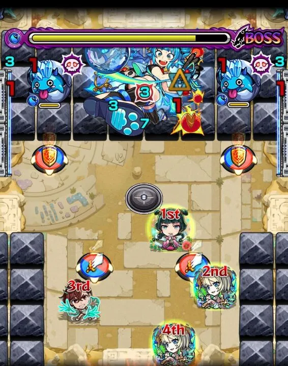 砂宮27ボス3クロスドクロ処理後