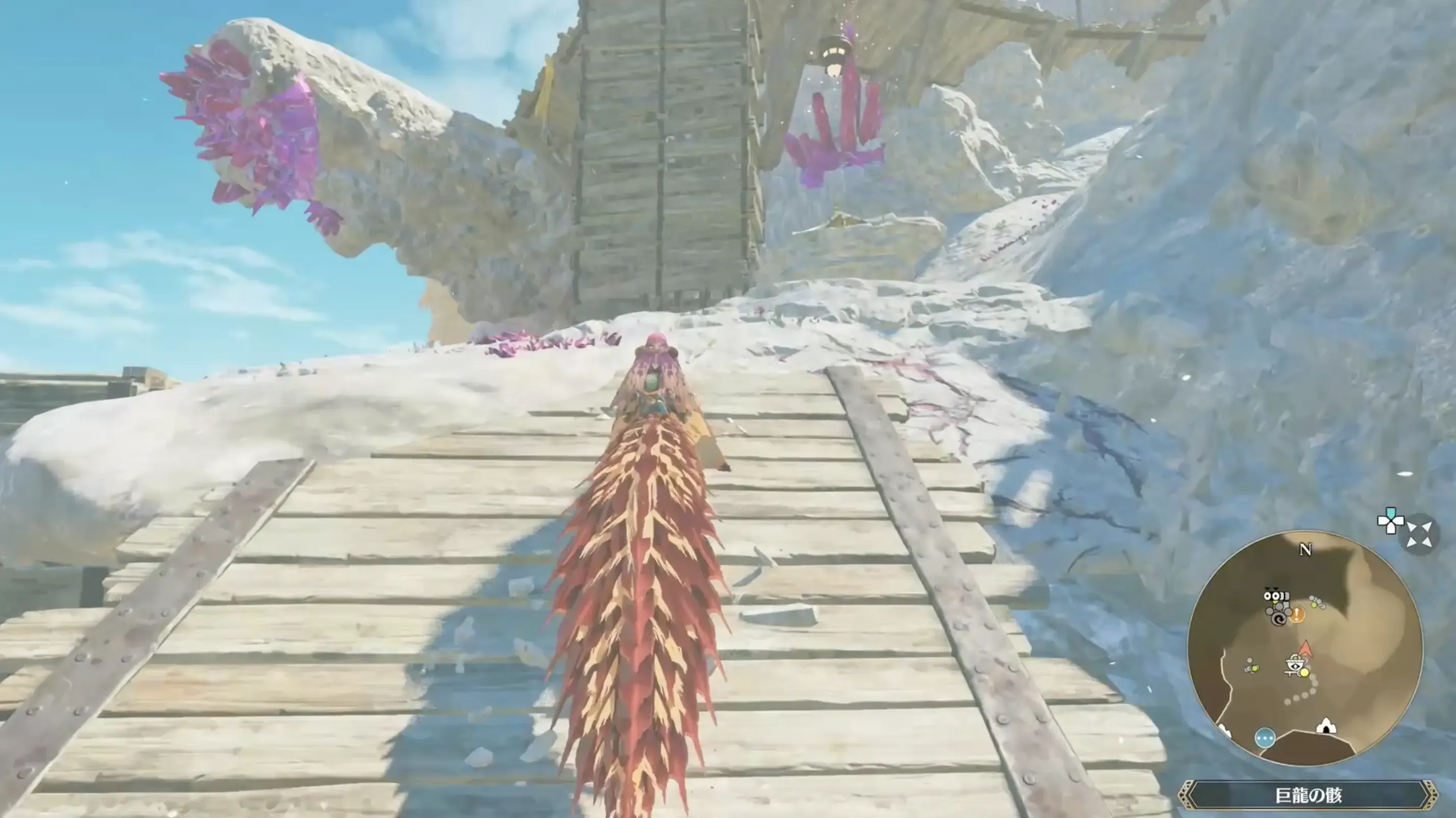 ラオシャンロンの上に向かう