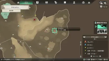 宝箱58のマップ