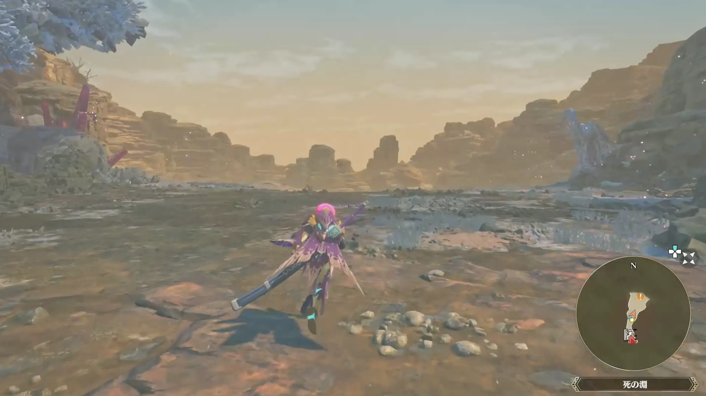 死の淵を進むとイベントが発生