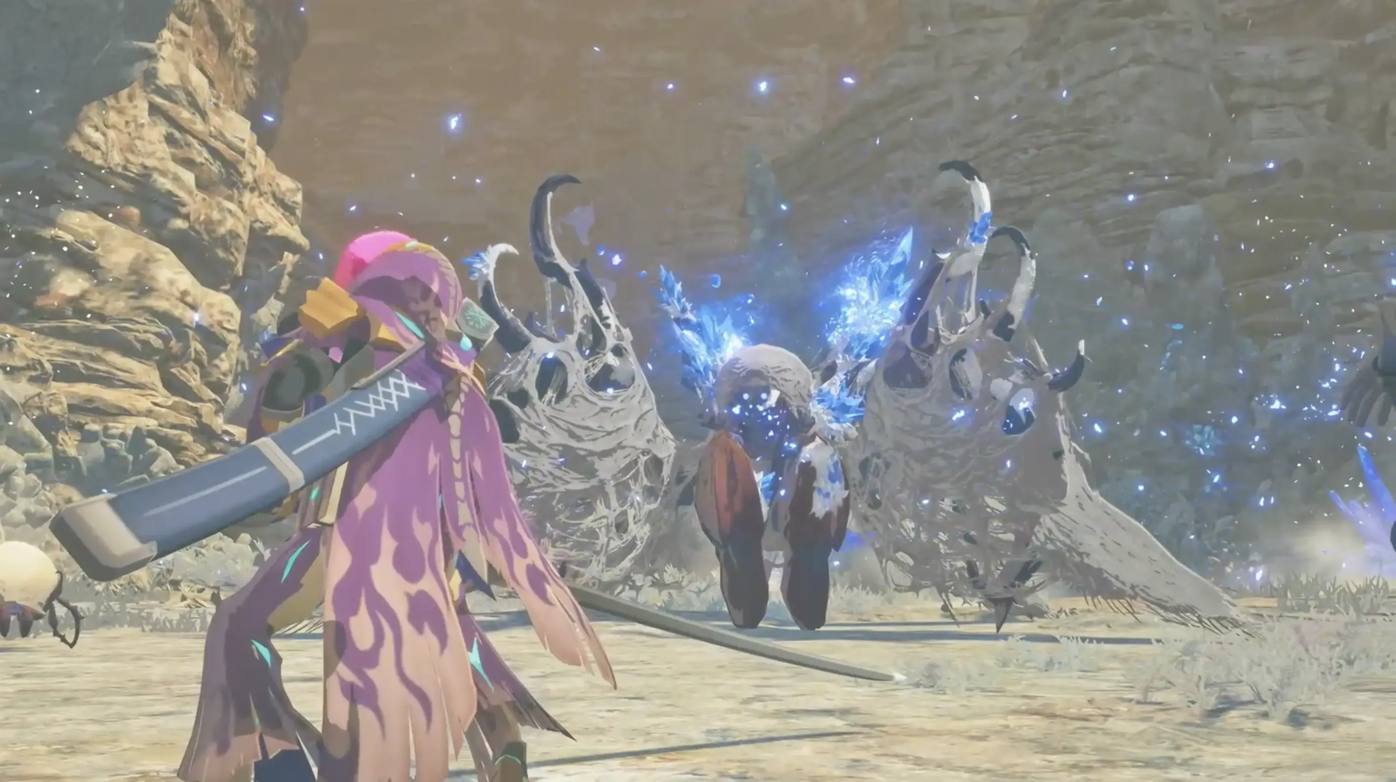 凶異ヤツカダキとツケヒバキと戦闘