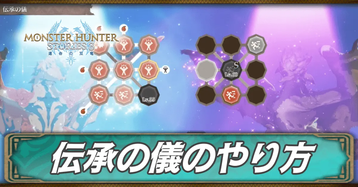 伝承の儀のやり方_アイキャッチ