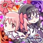 鹿目まどか＆暁美ほむら 魔法少女ver.の画像