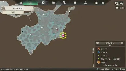 プーギー90のマップ