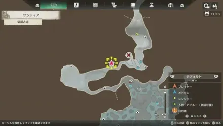 プーギー95のマップ