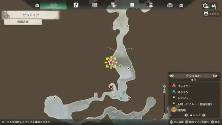 プーギー96のマップ