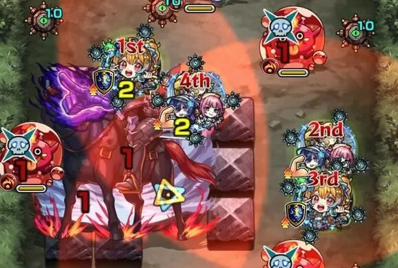 ベルディアには地雷とブロックが出現