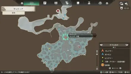 宝箱76のマップ