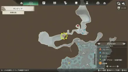 宝箱77のマップ