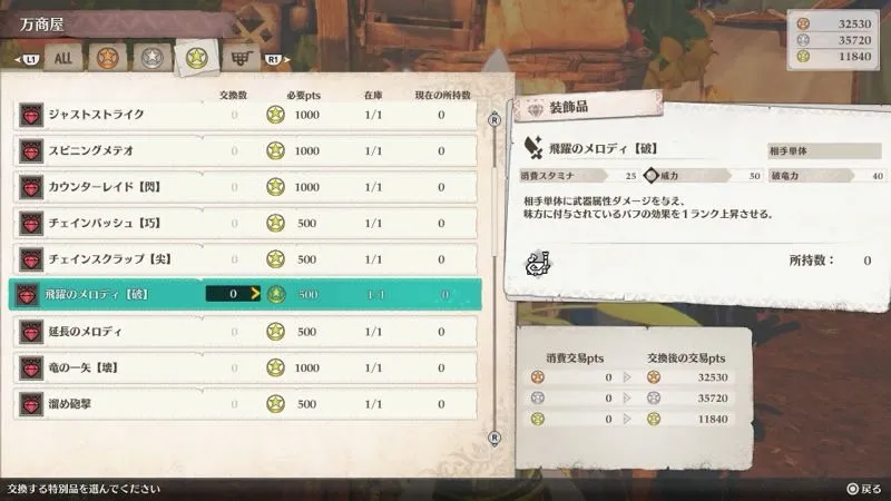 飛躍のメロディ