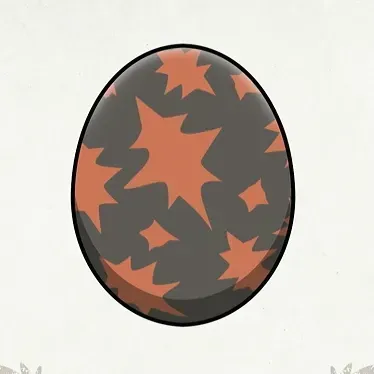 ビシュテンゴ亜種の卵模様