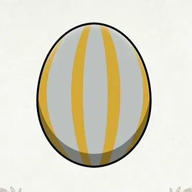 ネルスキュラ亜種の卵模様