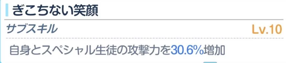 水着カンナサブスキル