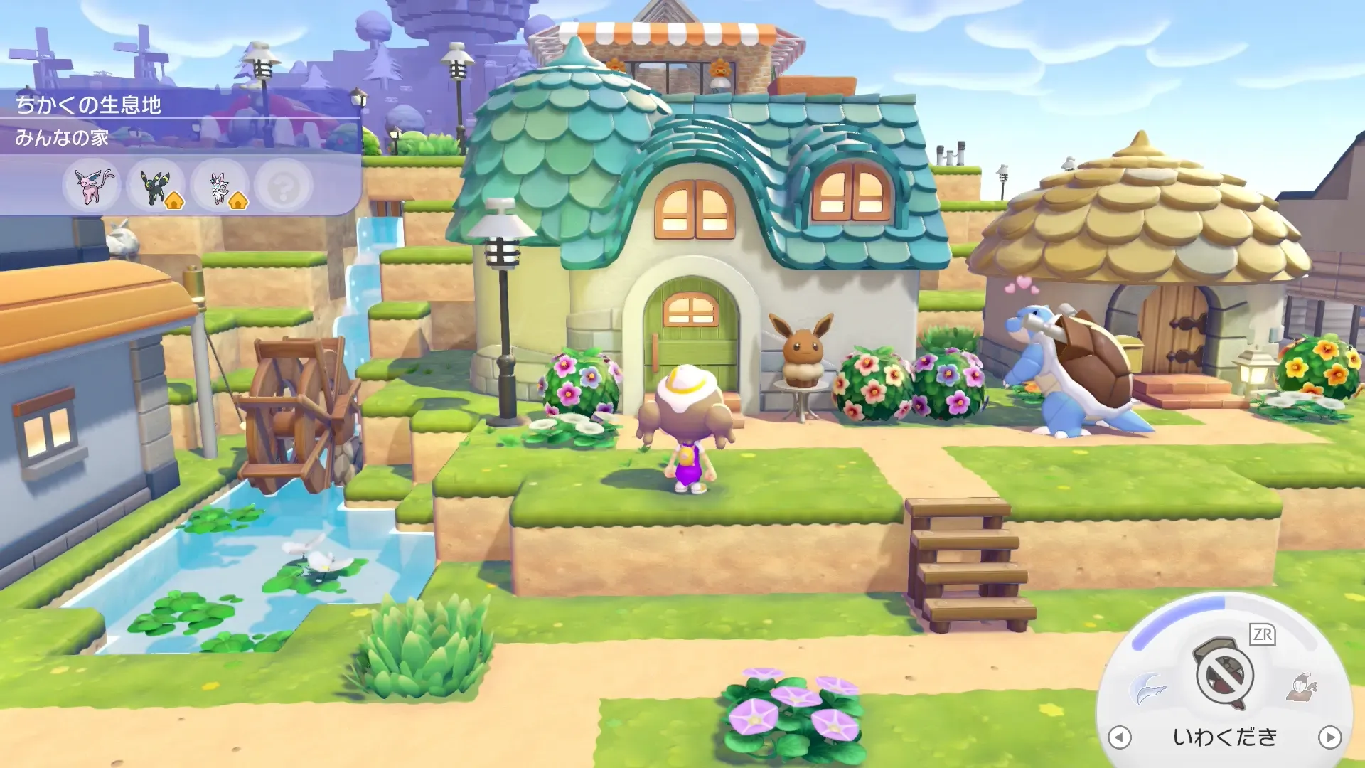 キュートなベッド