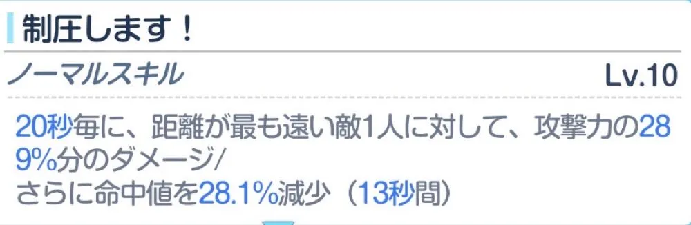 キリノノーマルスキル