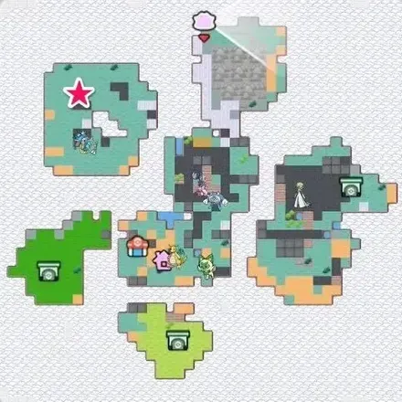 キラキラ隠し部屋マップ