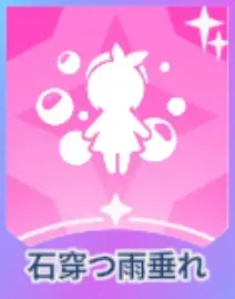 石穿つ雨垂れ画像