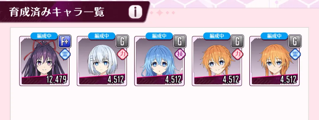 どうしてもリセマラするなら無凸評価が高いキャラ