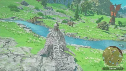 アプトノスの出現場所見た目1