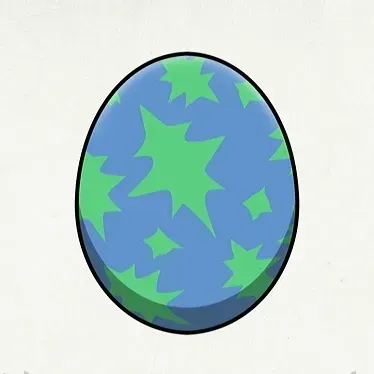 アオアシラの卵模様