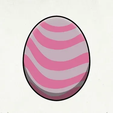 ロアルドロス亜種の卵模様