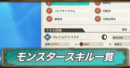 モンスタースキル