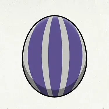 ヤツカダキの卵模様