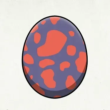 隻眼イャンガルルガの卵模様