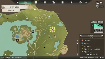 リオレイアの出現場所マップ1